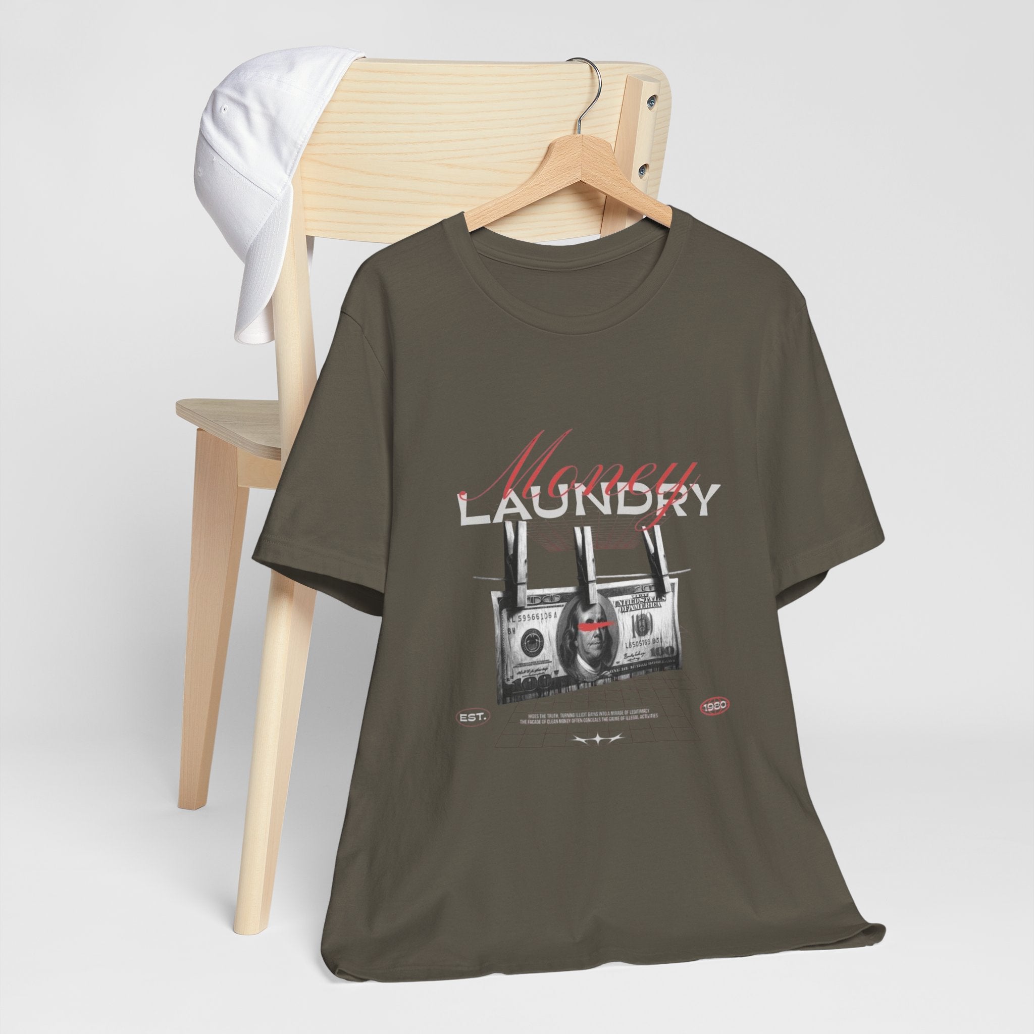 Retro Laundry Tee Printify