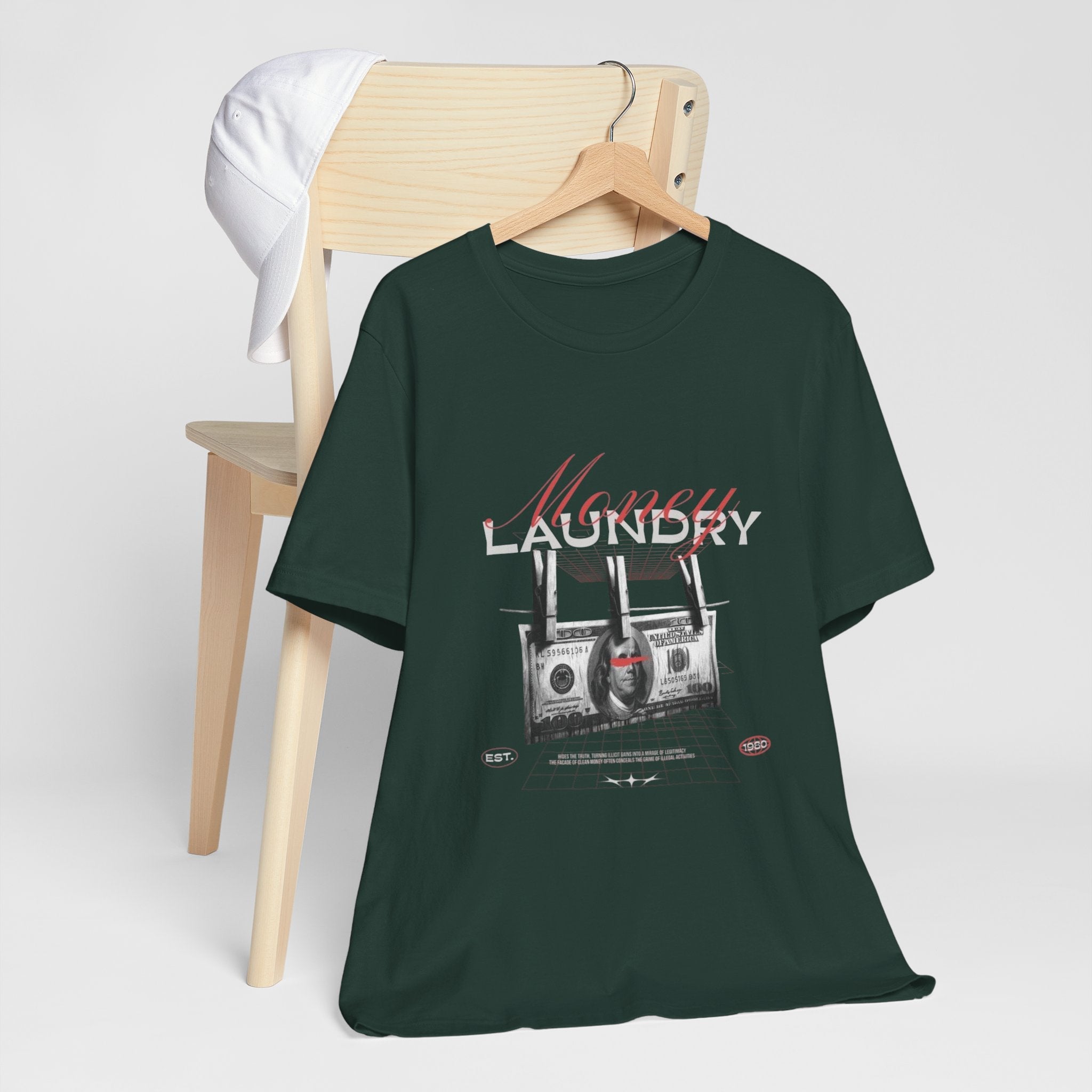 Retro Laundry Tee Printify