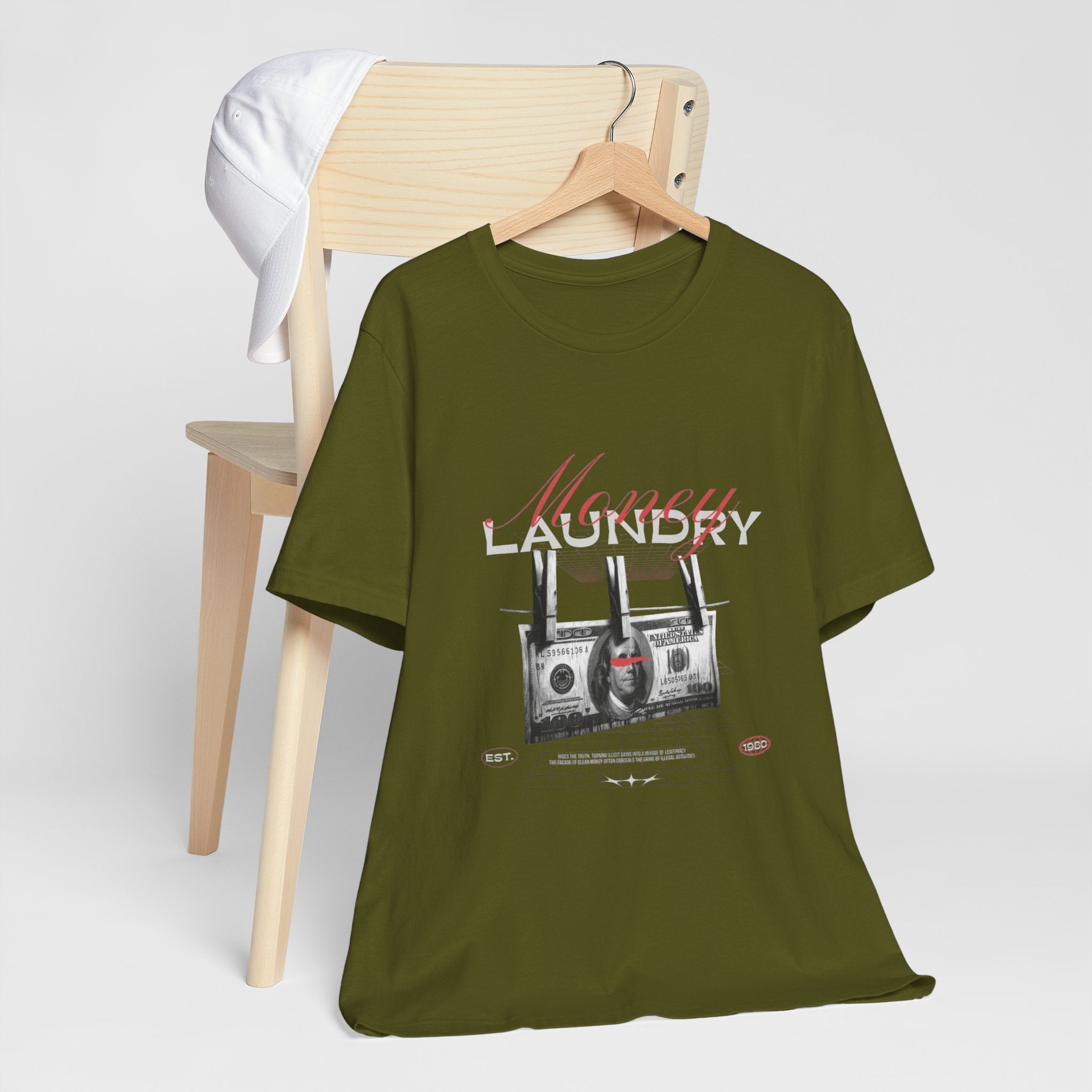 Retro Laundry Tee Printify