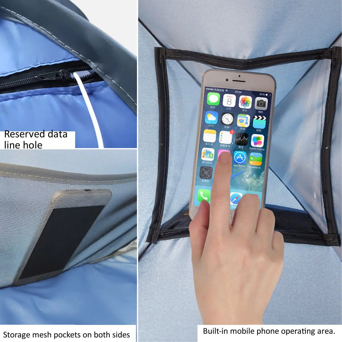 Automatic Pop-Up Beach Tent Outlet Store