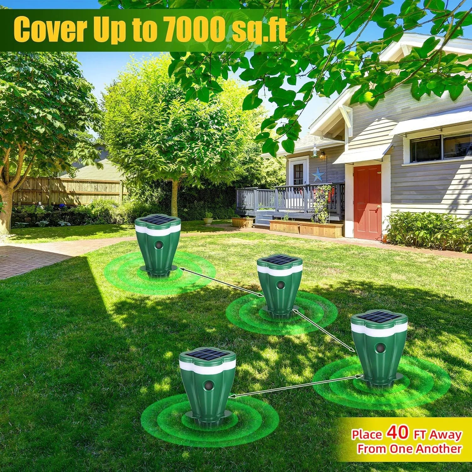Solar Outdoor Rodent & Snake Repellent Outlet Store