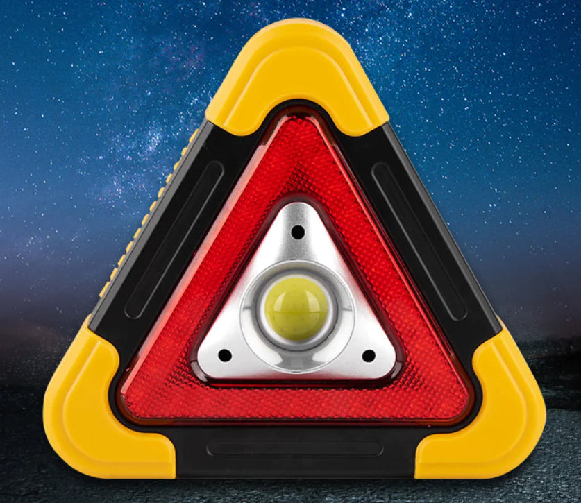 Solar LED Safety Beacon - Outdoor Warning Light