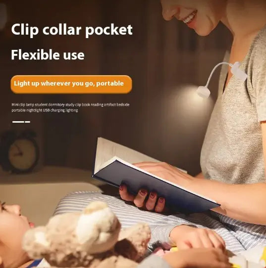 Folding Mini Clip Book Lamp Outlet Store
