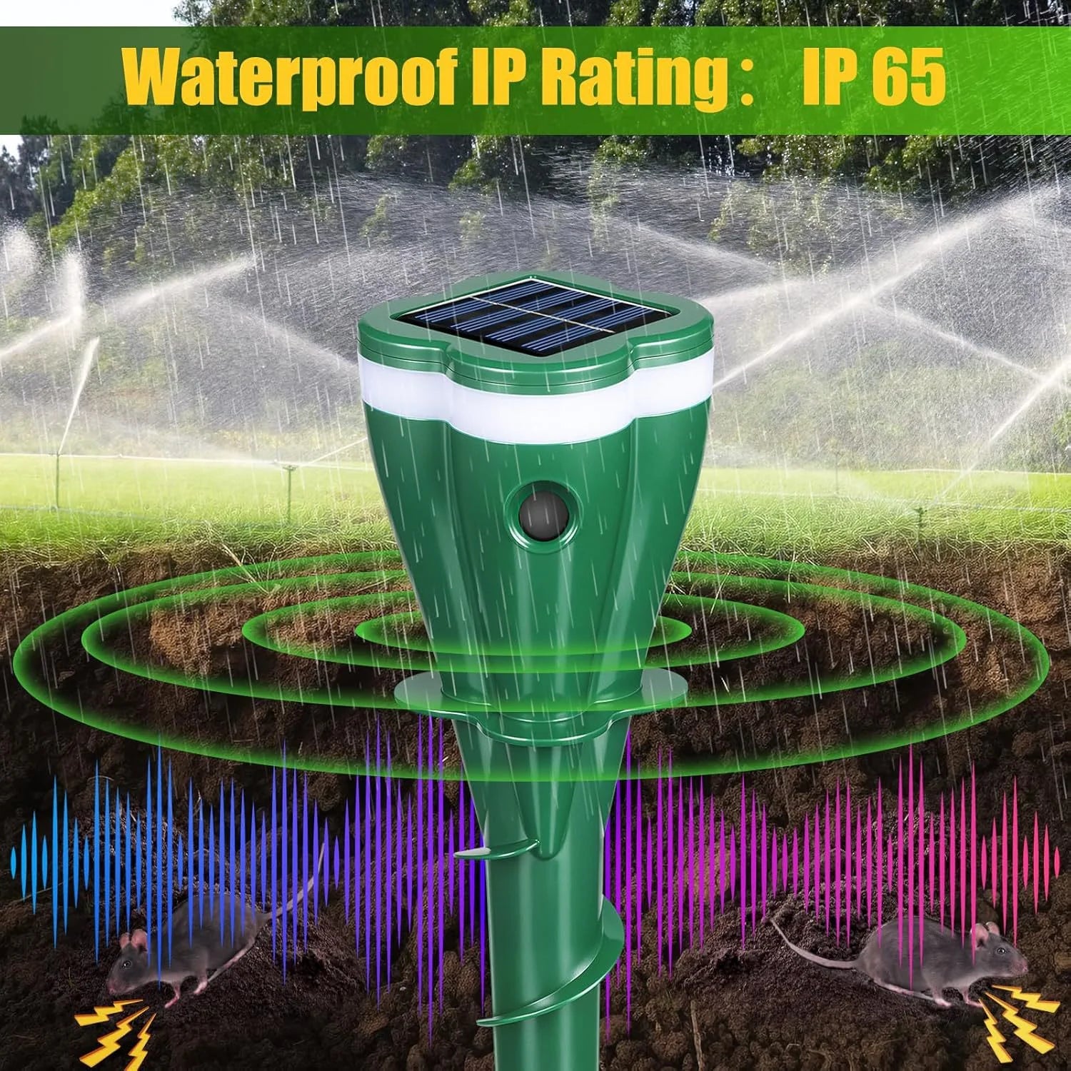 Solar Outdoor Rodent & Snake Repellent Outlet Store