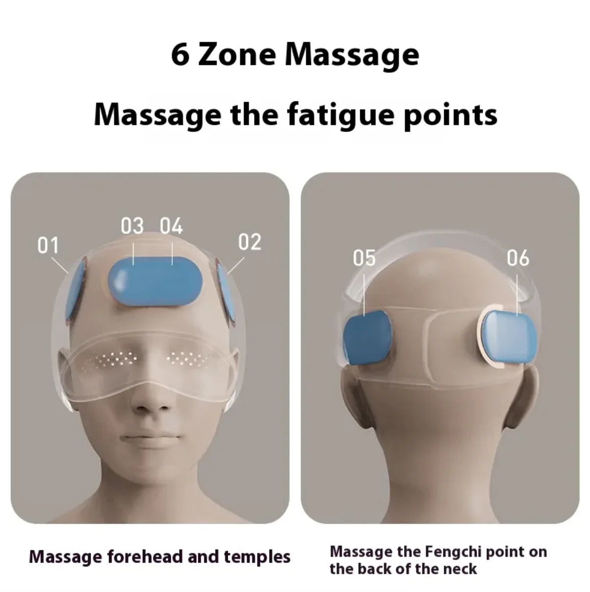 Relaxing Head and Eye Massager Outlet Store