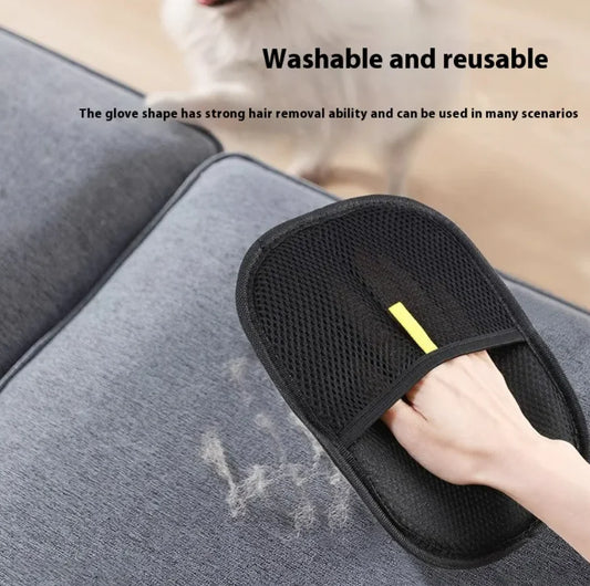 Electrostatic Pet Hair Grooming Gloves